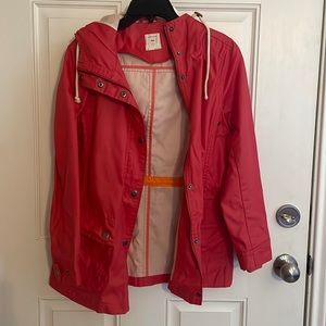 GAP Coral Raincoat
